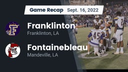 Recap: Franklinton  vs. Fontainebleau  2022