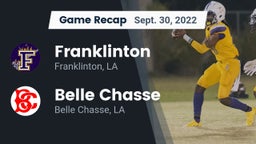 Recap: Franklinton  vs. Belle Chasse  2022