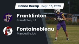 Recap: Franklinton  vs. Fontainebleau  2023