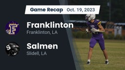 Recap: Franklinton  vs. Salmen  2023