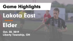 Lakota East  vs Elder  Game Highlights - Oct. 30, 2019