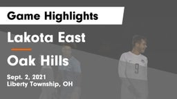Lakota East  vs Oak Hills  Game Highlights - Sept. 2, 2021