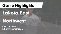 Lakota East  vs Northwest  Game Highlights - Oct. 19, 2021