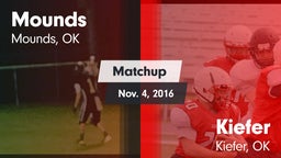 Matchup: Mounds vs. Kiefer  2016