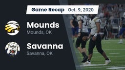 Recap: Mounds  vs. Savanna  2020