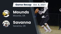 Recap: Mounds  vs. Savanna  2021