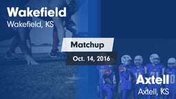 Matchup: Wakefield vs. Axtell  2016