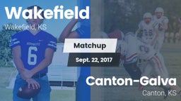 Matchup: Wakefield vs. Canton-Galva  2017