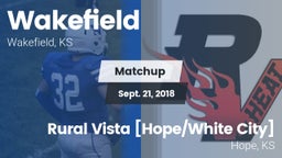 Matchup: Wakefield vs. Rural Vista [Hope/White City]  2018