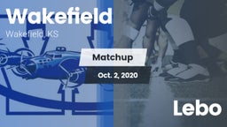 Matchup: Wakefield vs. Lebo  2020