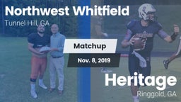 Matchup: Northwest Whitfield vs. Heritage  2019