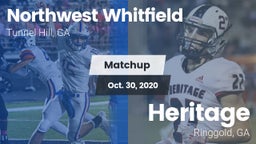 Matchup: Northwest Whitfield vs. Heritage  2020