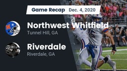 Recap: Northwest Whitfield  vs. Riverdale  2020