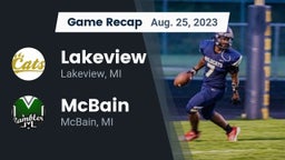 Recap: Lakeview  vs. McBain  2023