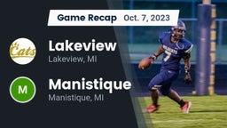 Recap: Lakeview  vs. Manistique  2023