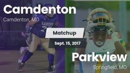 Matchup: Camdenton High vs. Parkview  2017