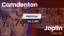 Matchup: Camdenton High vs. Joplin  2017