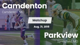 Matchup: Camdenton High vs. Parkview  2018