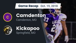 Recap: Camdenton  vs. Kickapoo  2018