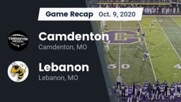 Recap: Camdenton  vs. Lebanon  2020
