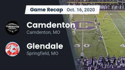 Recap: Camdenton  vs. Glendale  2020