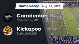 Recap: Camdenton  vs. Kickapoo  2021