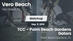 Matchup: Vero Beach vs. TCC - Palm Beach Gardens Gators 2016