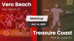 Matchup: Vero Beach vs. Treasure Coast  2016