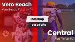 Matchup: Vero Beach vs. Central  2016