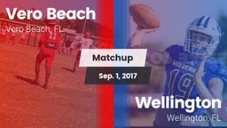 Matchup: Vero Beach vs. Wellington  2017
