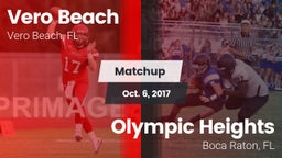 Matchup: Vero Beach vs. Olympic Heights  2017