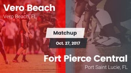 Matchup: Vero Beach vs. Fort Pierce Central  2017