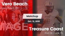 Matchup: Vero Beach vs. Treasure Coast  2018