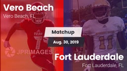 Matchup: Vero Beach vs. Fort Lauderdale  2019