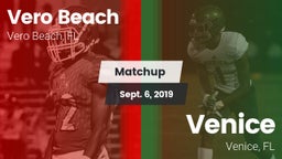 Matchup: Vero Beach vs. Venice  2019