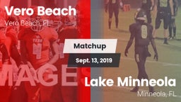 Matchup: Vero Beach vs. Lake Minneola  2019