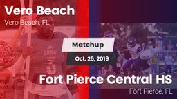 Matchup: Vero Beach vs. Fort Pierce Central HS 2019