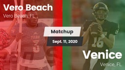 Matchup: Vero Beach vs. Venice  2020