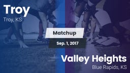 Matchup: Troy vs. Valley Heights  2017