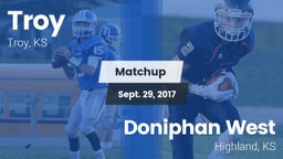 Matchup: Troy vs. Doniphan West  2017