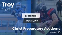 Matchup: Troy vs. Christ Preparatory Academy 2018