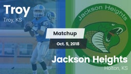 Matchup: Troy vs. Jackson Heights  2018