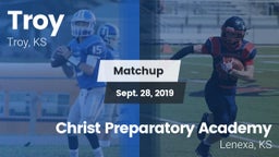 Matchup: Troy vs. Christ Preparatory Academy 2019