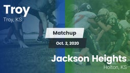 Matchup: Troy vs. Jackson Heights  2020