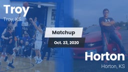 Matchup: Troy vs. Horton  2020