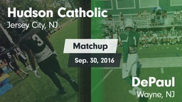 Matchup: Hudson Catholic vs. DePaul  2016