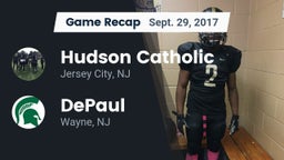 Recap: Hudson Catholic  vs. DePaul  2017