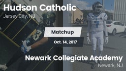 Matchup: Hudson Catholic vs. Newark Collegiate Academy  2017