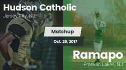 Matchup: Hudson Catholic vs. Ramapo  2017