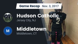 Recap: Hudson Catholic  vs. Middletown  2017